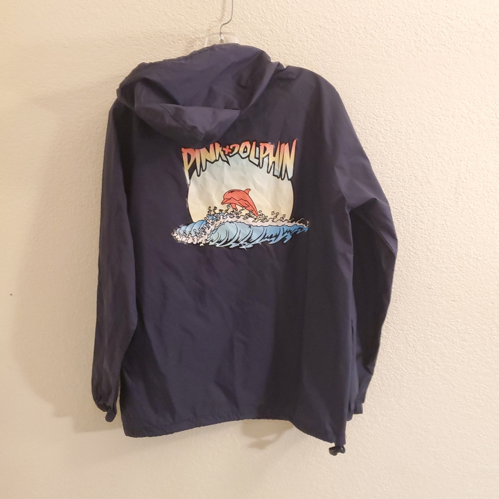 Pink Dolphin windbreaker Size Small